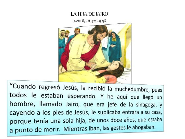 Manualidad para la hija de jairo