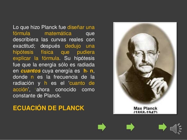 Resultado de imagen de Planck y el cuanto