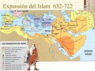 Expansión del Islam 632-722
 