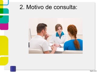Partes de la historia clínica:
Una
narrativa
Otra
crítica
Y una
última
reflexiva
 