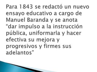 iniciativas y ensayos educativos