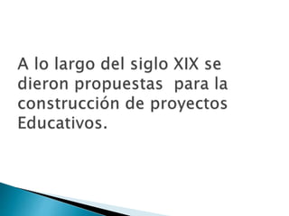 iniciativas y ensayos educativos