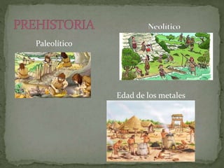 Paleolítico

 Edad de los metales
 