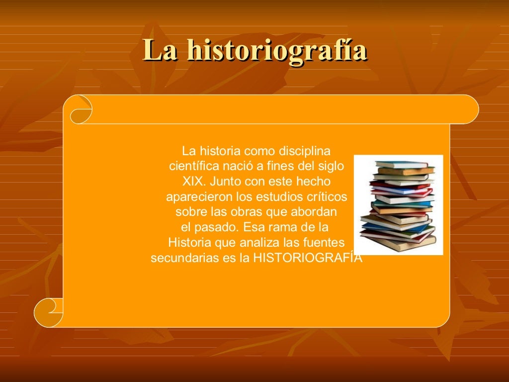 La historia como disciplina