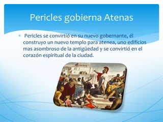 La historia de atenas y la democracia | PPTX