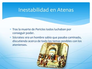 La historia de atenas y la democracia | PPTX