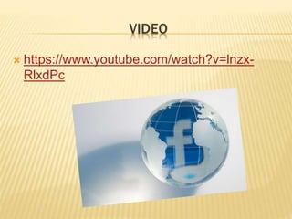 VIDEO
https://www.youtube.com/watch?v=lnzx-
RlxdPc