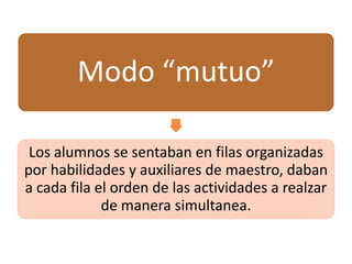 La historia de la escuela multigrado en méxico | PPTX