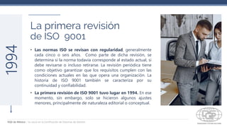 La historia de la gestión de la calidad con ISO 9001 | PDF