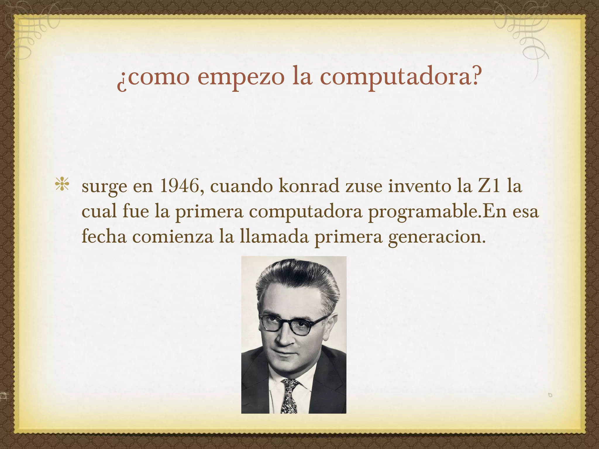 La historia de las computadoras | PPT
