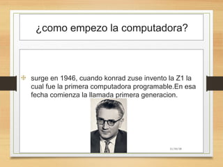 La historia de las computadoras b.p.h. 4050 | PPT
