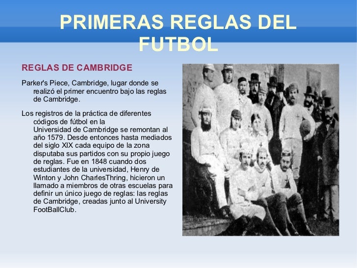 La historia del futbol