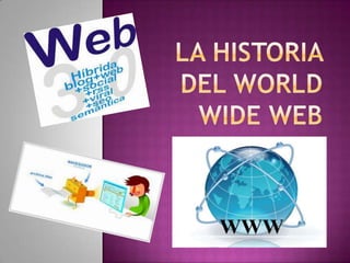 La historia del world wide web
