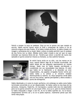 La historia inconclusa de Li