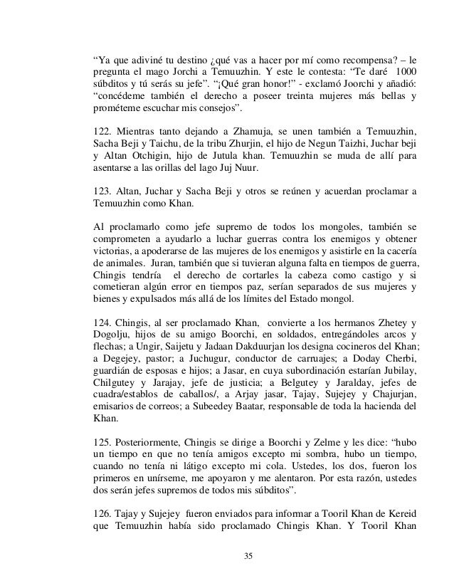 La historia secreta de los mongoles