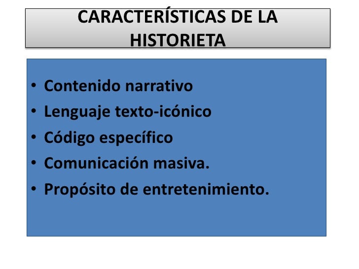 La historieta