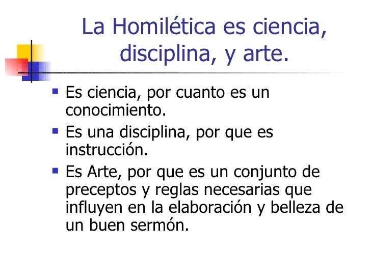 homiletica
