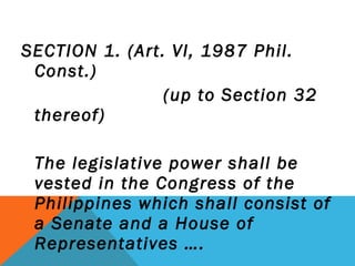 The Legislative Administration Of The House Of Representatives (La-…
