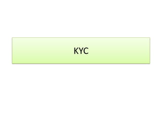 KYC
 