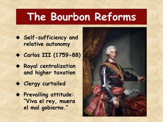 Spanish American Wars of Independence | PPTX