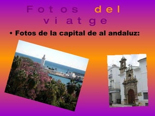 Fotos   del   viatge Fotos de la capital de al andaluz: 