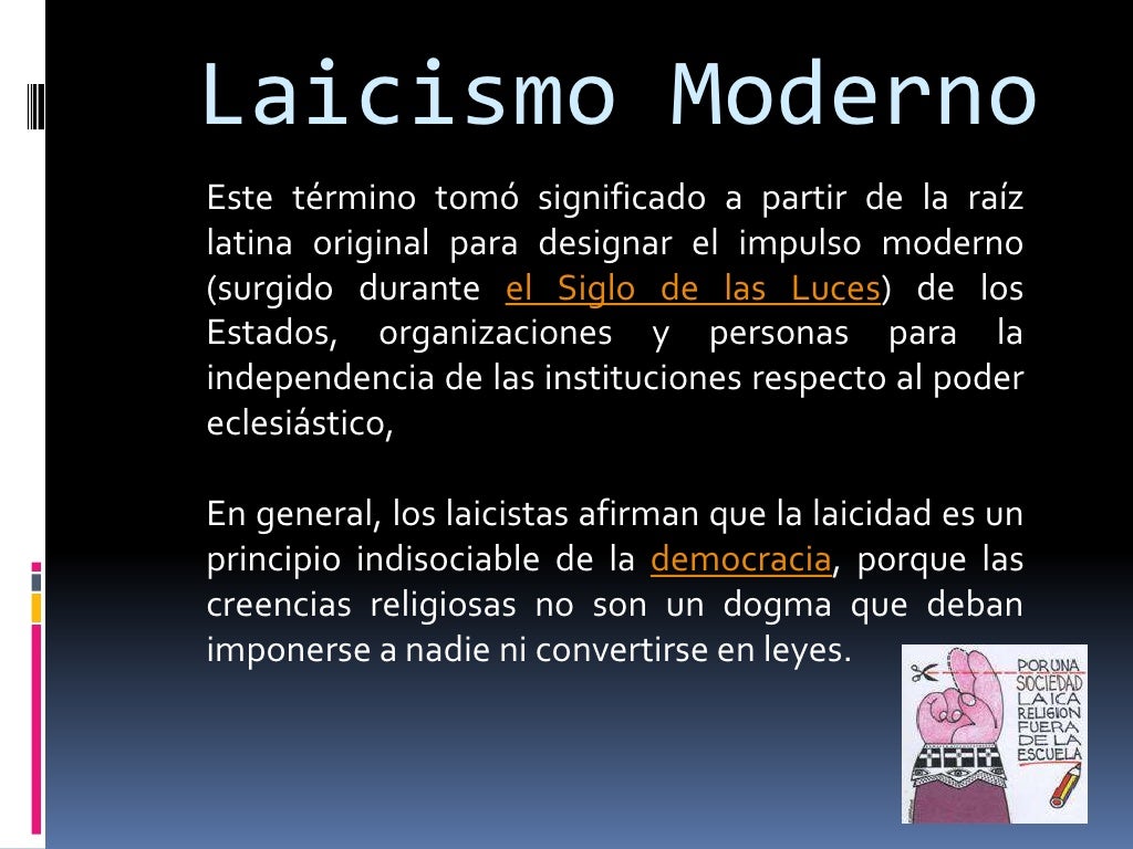 Laicismo
