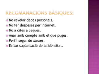 Utilitza les eines web.