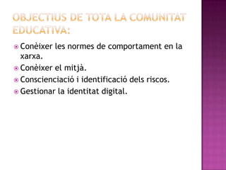 IDENTITAT CULTURALCorrespon a la suma de les diferents identitats individuals de les persones que conformen un grup social, o sigui, la suma de totes les vivències, com estudis, anècdotes, situacions vitals, etc... de cada persona. 