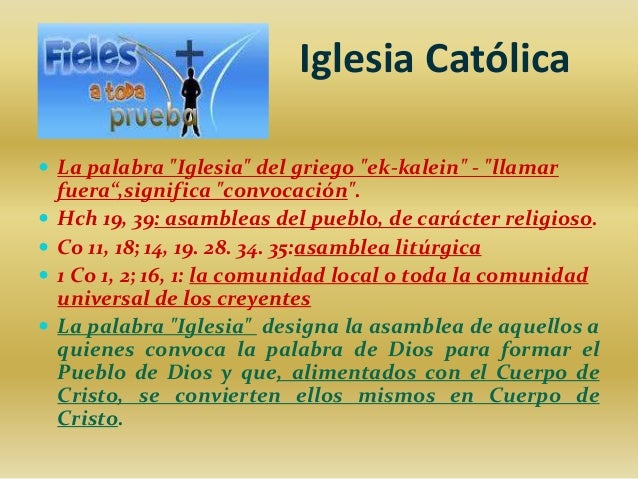 La iglesia