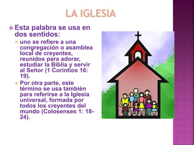 La iglesia | PPT