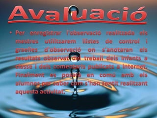 L’aigua, font de vida