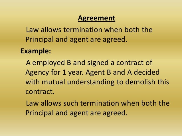 termination of agency Legal update 12 mar2014 rights of a commercial agent on termination of his agency under english law thisarticledealswiththerightsofacommercialagentonterminationof. termination of agency Legal update 12 mar2014 rights of a commercial agent on termination of his agency under english law thisarticledealswiththerightsofacommercialagentonterminationof.