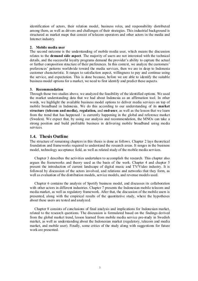 Dissertation report on telecom