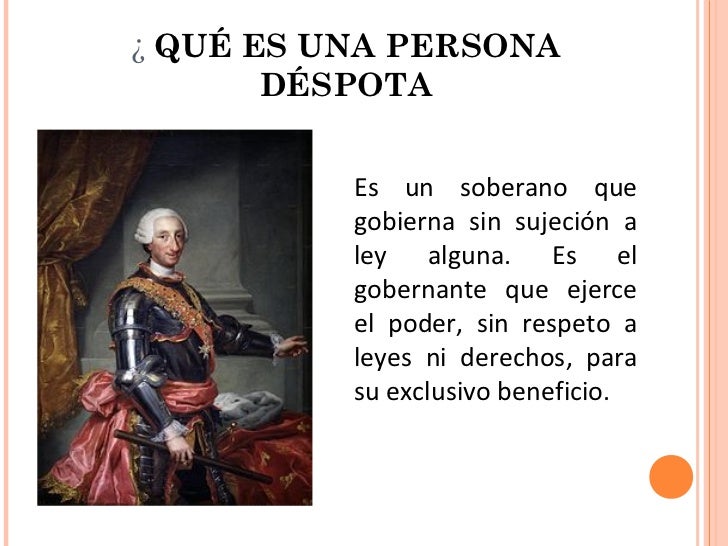 La ilustración y el despotismo ilustrado