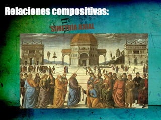 Relaciones compositivas:
 
