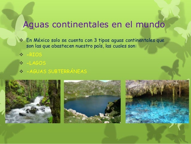 La importancia de aguas continentales en el mundo