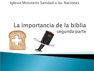 Iglesia Ministerio Sanidad a las Naciones
 