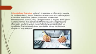 La importancia de la contabilidad | PPTX