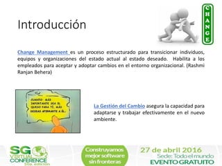 La importancia de la gestión del cambio | PDF