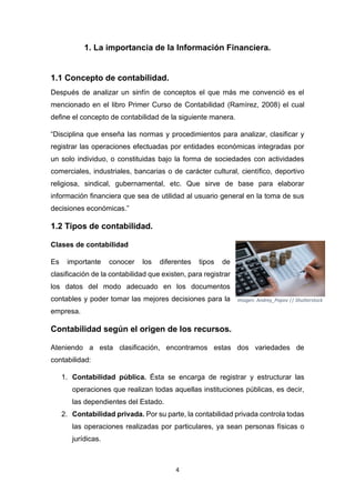 La importancia de la información financiera | PDF