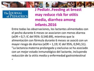 La importancia de la lactancia materna, lactancia artificial riesgos para la salud