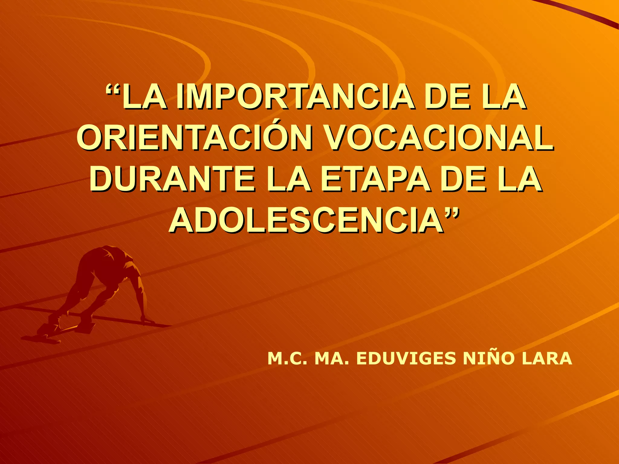 La importancia de la orientación vocacional durante | PPT