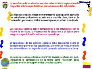 La Importancia De Las Ciencias Sociales | PPT
