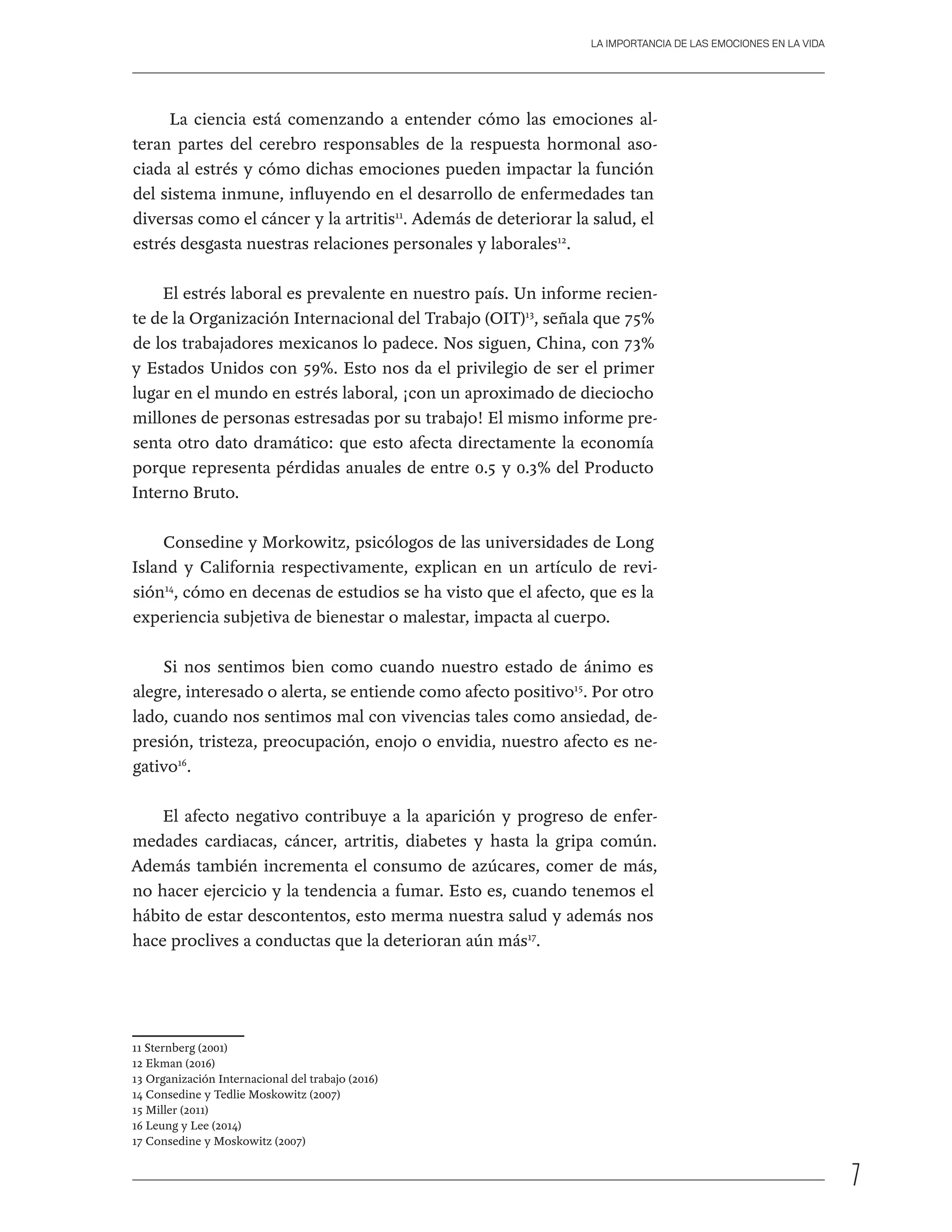 La importancia de las emociones en la vida | PDF