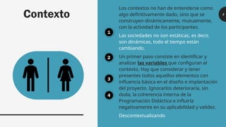 La Importancia del Contexto en el Proceso de Enseñanza-Aprendizaje ...