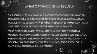 La Importancia del Interés de los Padres en la Educación y Motivación ...