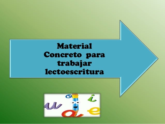 Material concreto Material concreto
