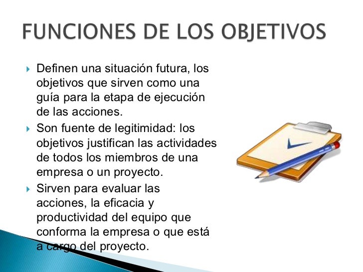 La Importancia De Los Objetivos