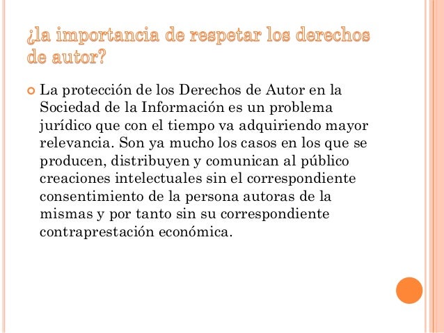 La importancia de respetar los derechos de autor
