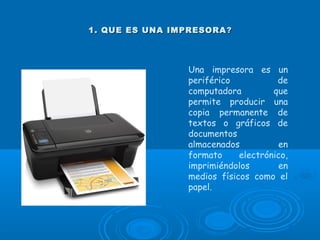 La impresora